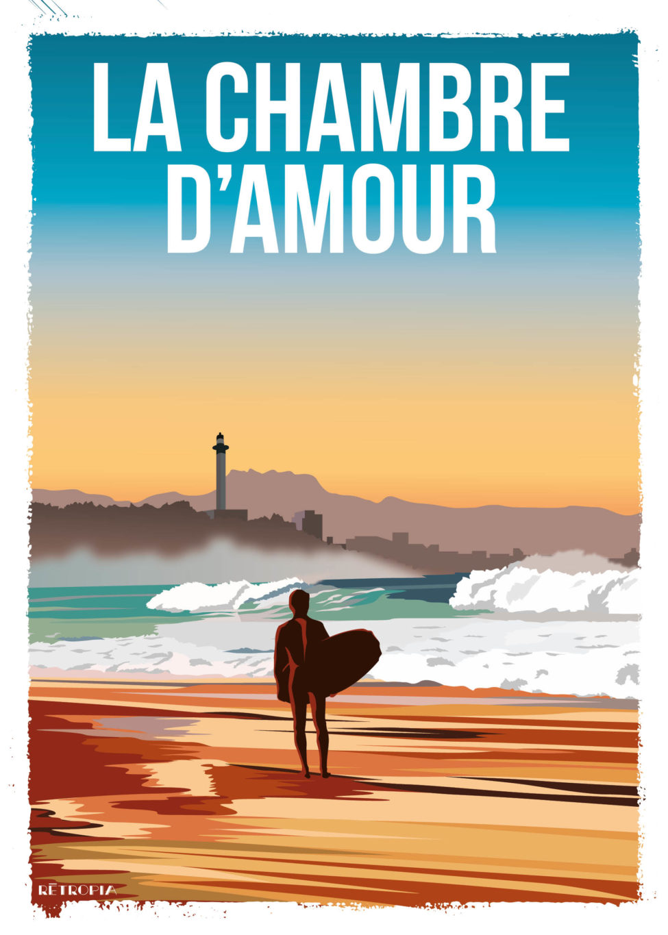 Anglet - La Chambre d'Amour - Illustration Retropia